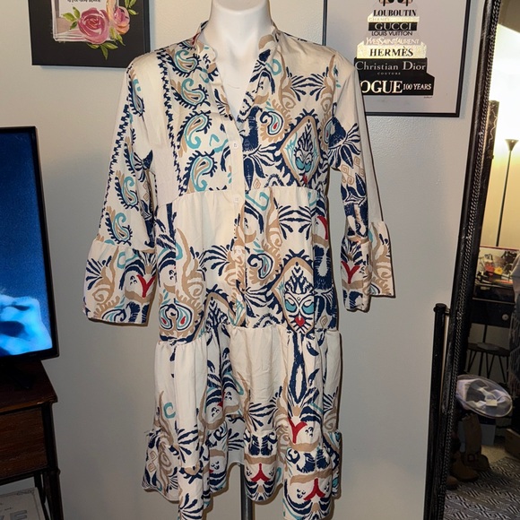 Dresses & Skirts - 19. Bohemian Print Tunic Dress